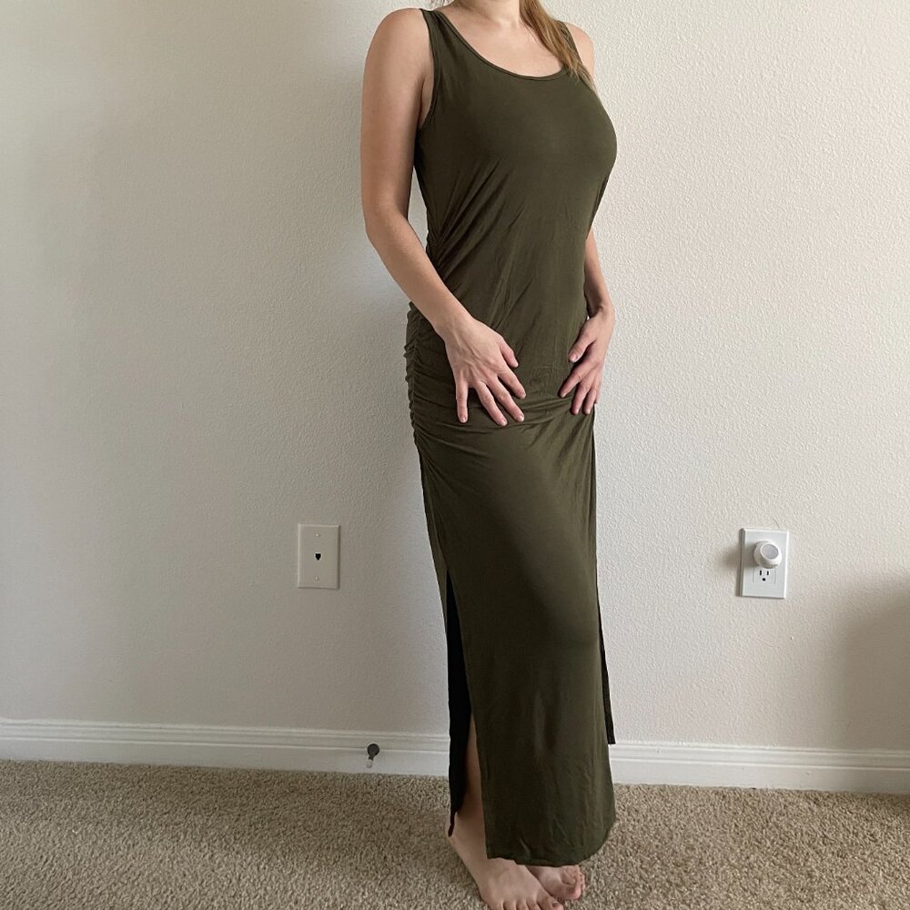 Long maternity pregnancy dress medium size